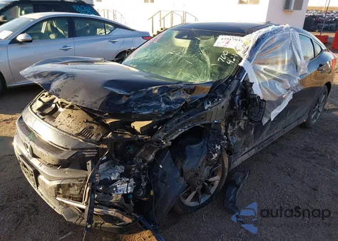 2021 Honda Civic Ex из США, поврежденный, VIN 19XFC1F32ME003021